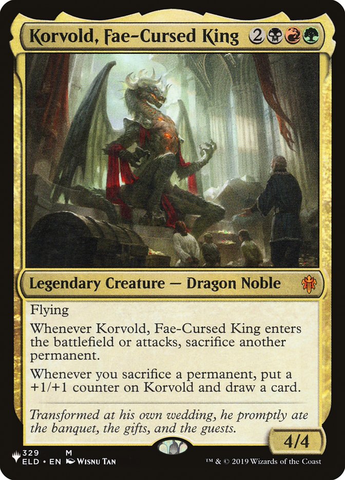 Korvold, Fae-Cursed King [The List] | Gear Gaming Fayetteville