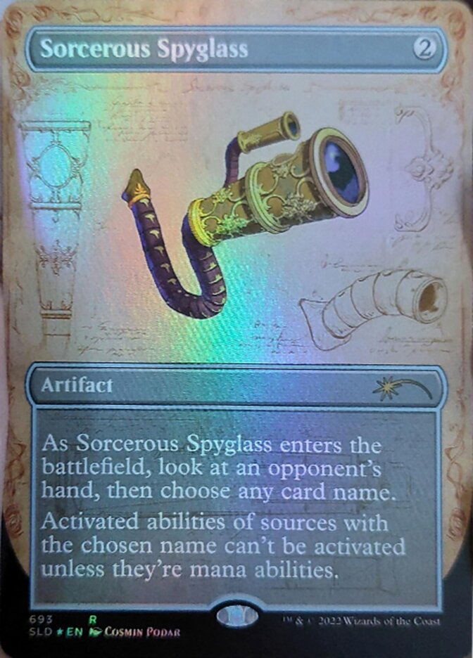 Sorcerous Spyglass (Blueprint) [Secret Lair Drop Promos] | Gear Gaming Fayetteville