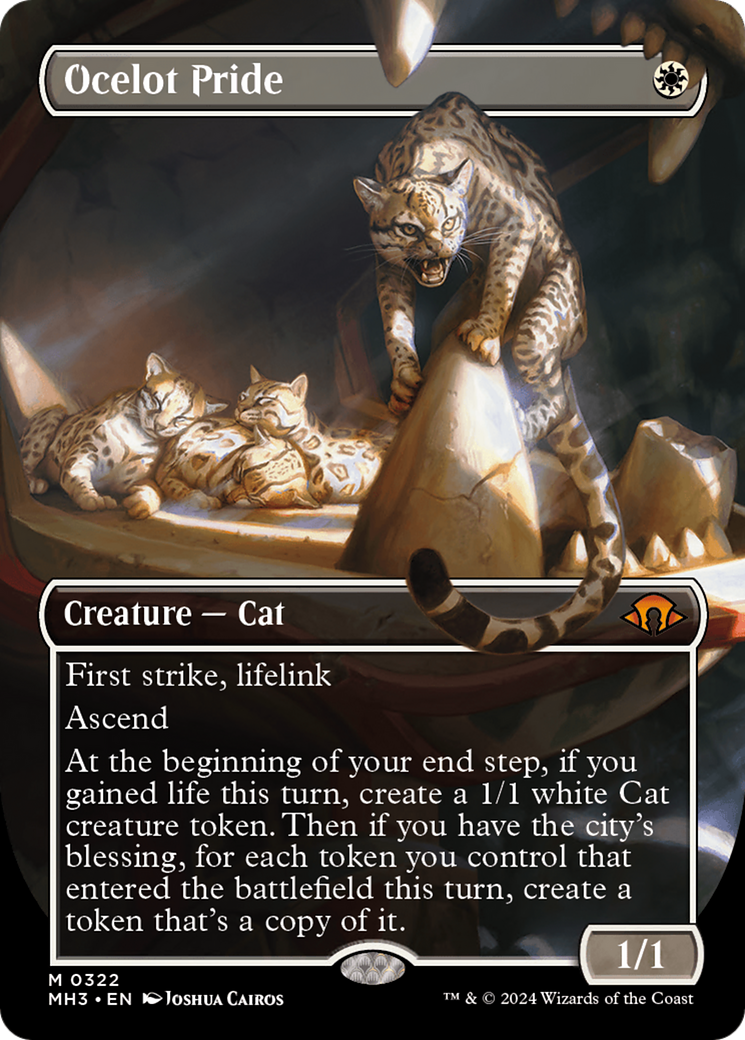 Ocelot Pride (Borderless) [Modern Horizons 3] | Gear Gaming Fayetteville