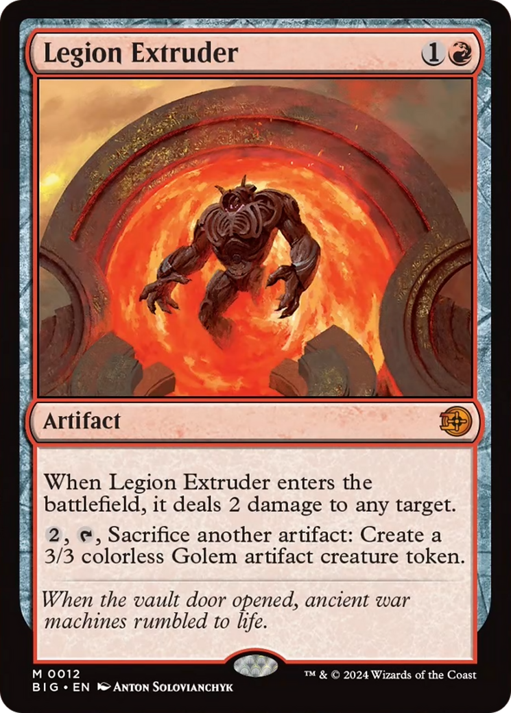 Legion Extruder [Outlaws of Thunder Junction: The Big Score] | Gear Gaming Fayetteville