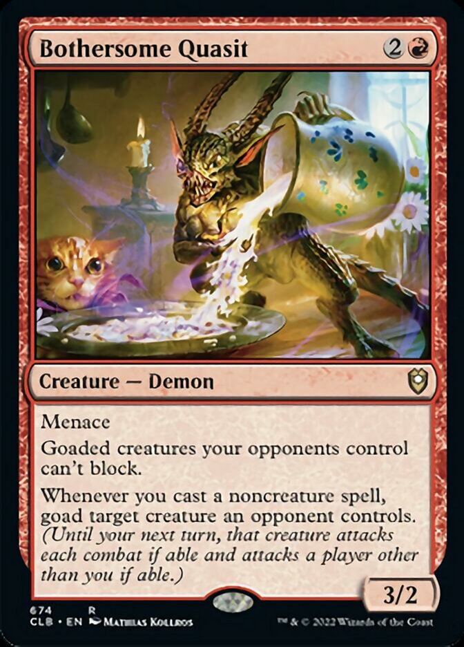 Bothersome Quasit [Commander Legends: Battle for Baldur's Gate] | Gear Gaming Fayetteville
