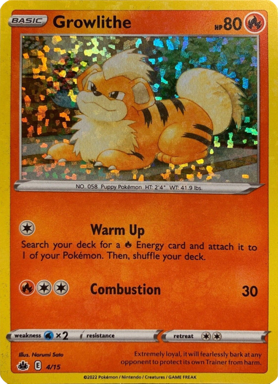 Growlithe (4/15) [McDonald's Promos: Match Battle] | Gear Gaming Fayetteville