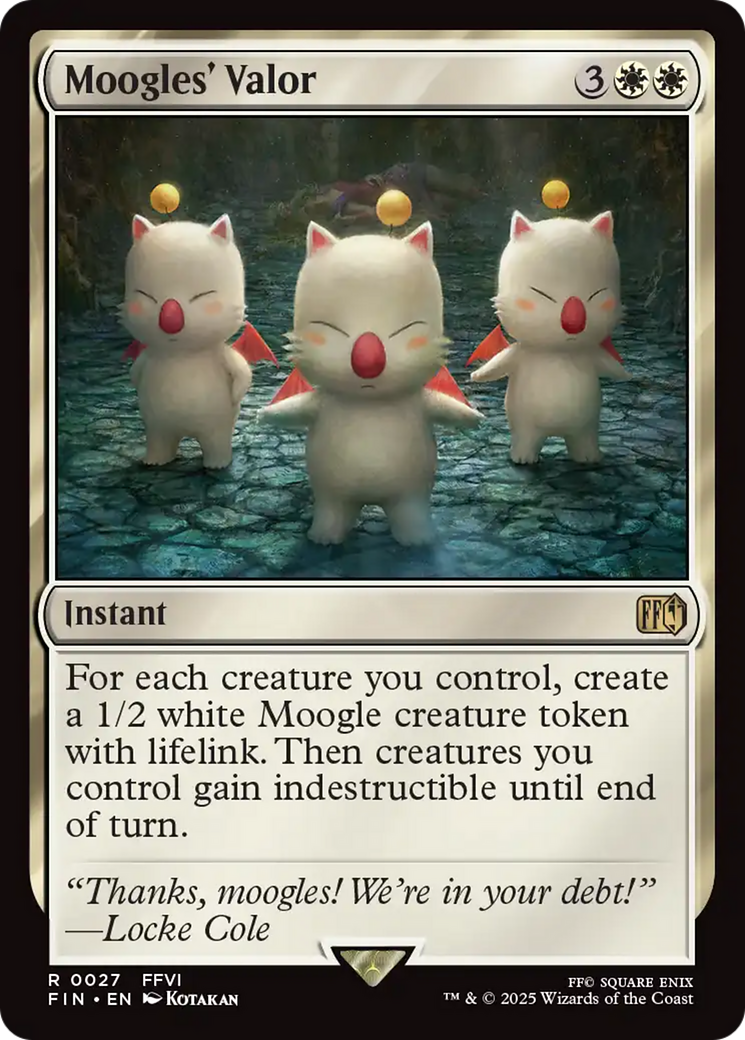 Moogles' Valor [FINAL FANTASY] | Gear Gaming Fayetteville