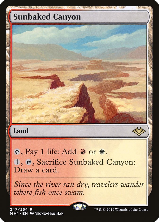 Sunbaked Canyon [Modern Horizons] | Gear Gaming Fayetteville