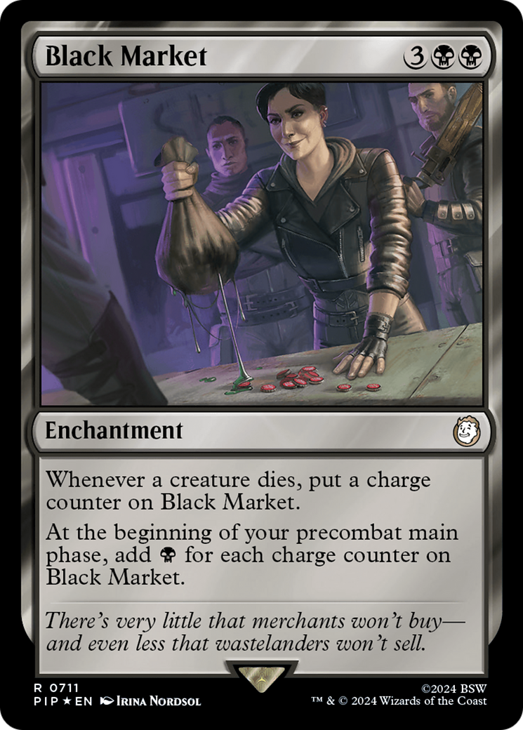 Black Market (Surge Foil) [Fallout] | Gear Gaming Fayetteville