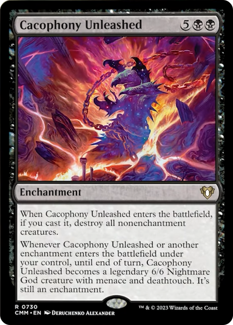 Cacophony Unleashed [Commander Masters] | Gear Gaming Fayetteville