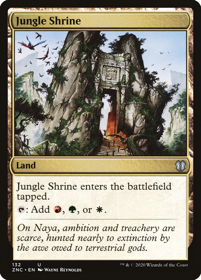 Jungle Shrine [Zendikar Rising Commander] | Gear Gaming Fayetteville