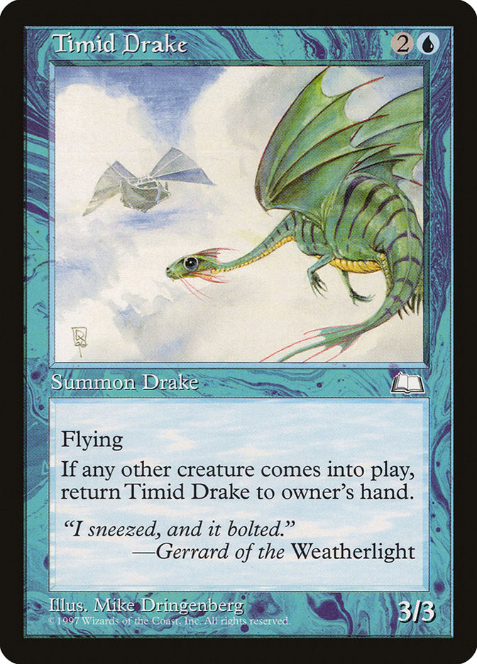 Timid Drake [Weatherlight] | Gear Gaming Fayetteville