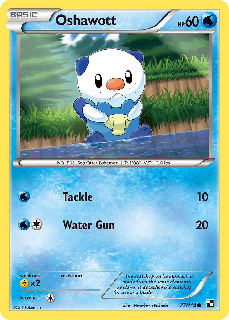 Oshawott (27/114) [Alternate Art Promos] | Gear Gaming Fayetteville