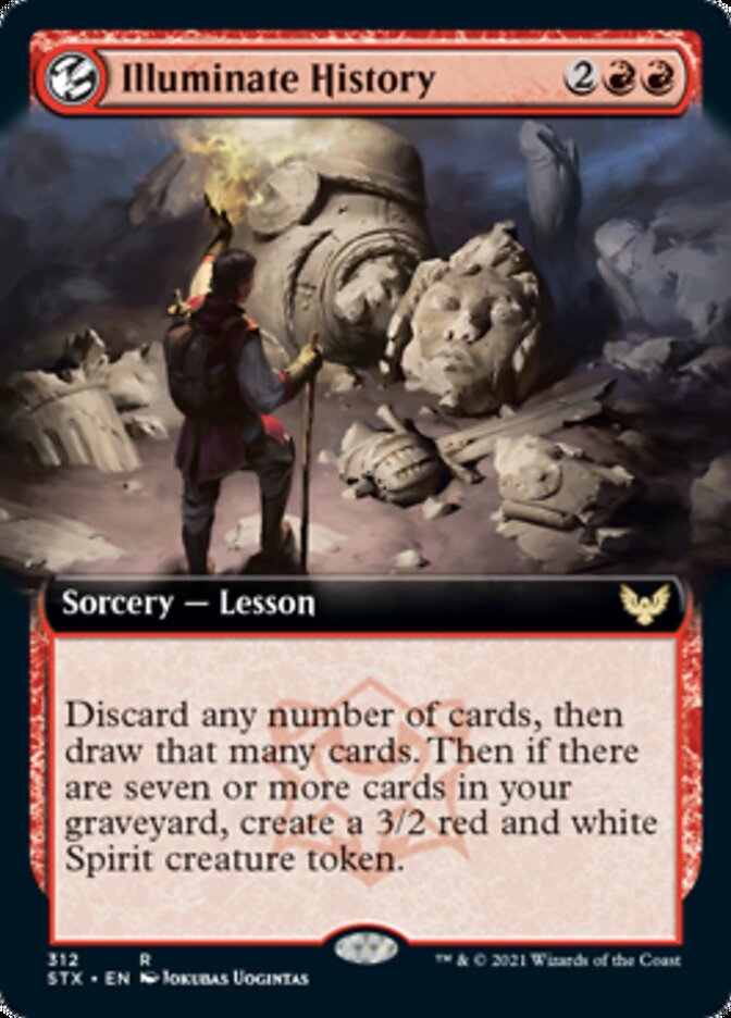 Illuminate History (Extended Art) [Strixhaven: School of Mages] | Gear Gaming Fayetteville