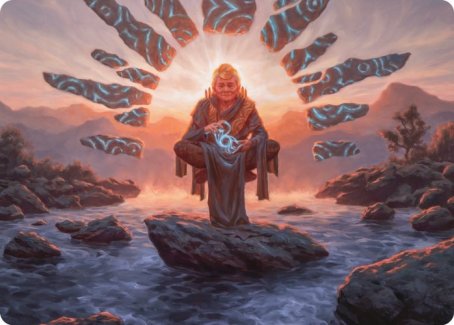 Jadzi, Oracle of Arcavios Art Card [Strixhaven: School of Mages Art Series] | Gear Gaming Fayetteville