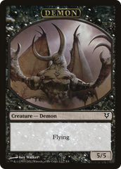 Angel // Demon Double-Sided Token [Avacyn Restored Tokens] | Gear Gaming Fayetteville