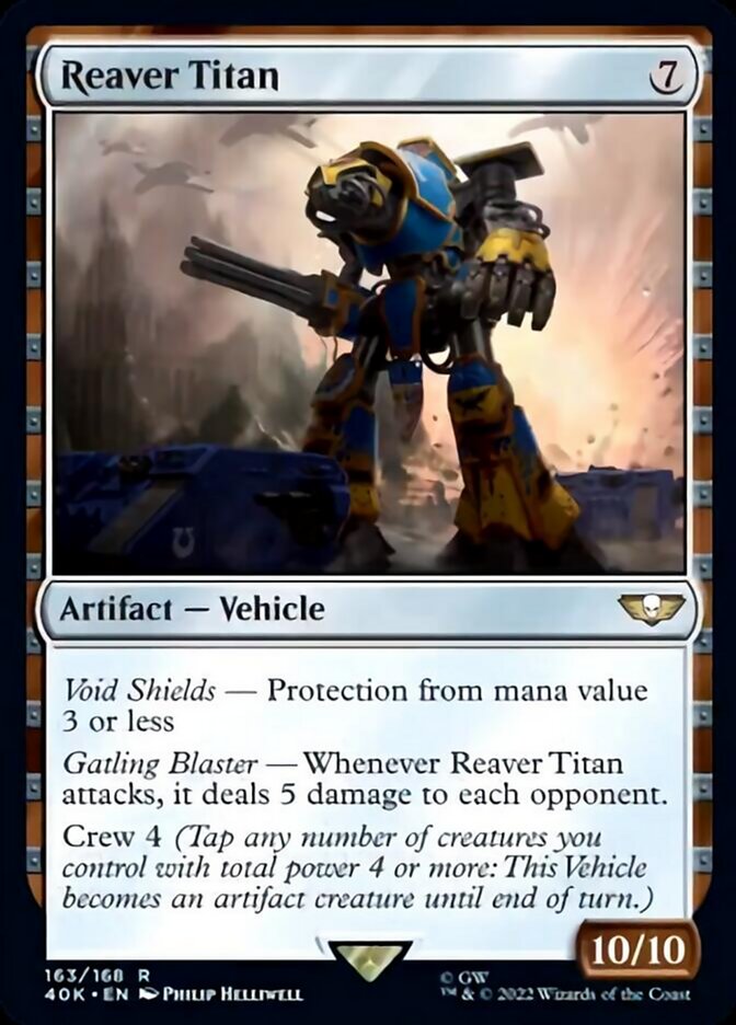 Reaver Titan (Surge Foil) [Warhammer 40,000] | Gear Gaming Fayetteville