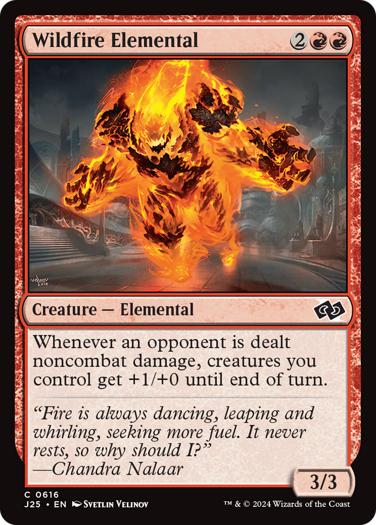 Wildfire Elemental [Foundations Jumpstart] | Gear Gaming Fayetteville