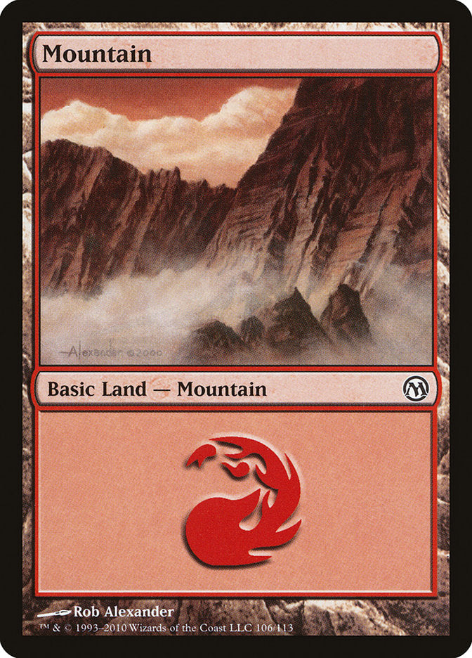 Mountain (106) [Duels of the Planeswalkers] | Gear Gaming Fayetteville