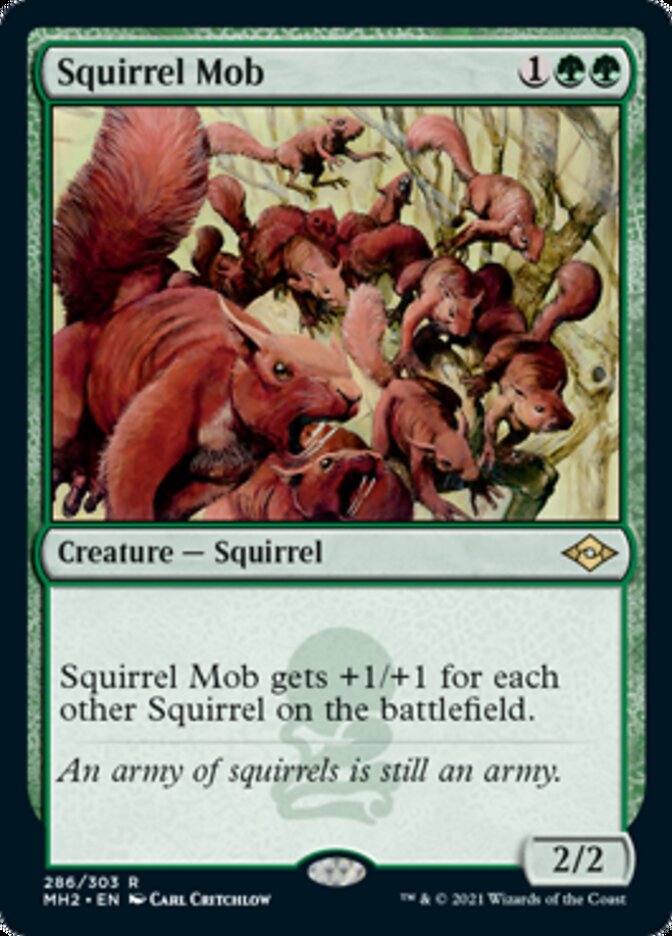 Squirrel Mob (Foil Etched) [Modern Horizons 2] | Gear Gaming Fayetteville