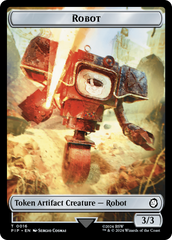 Robot // Treasure (019) Double-Sided Token [Fallout Tokens] | Gear Gaming Fayetteville