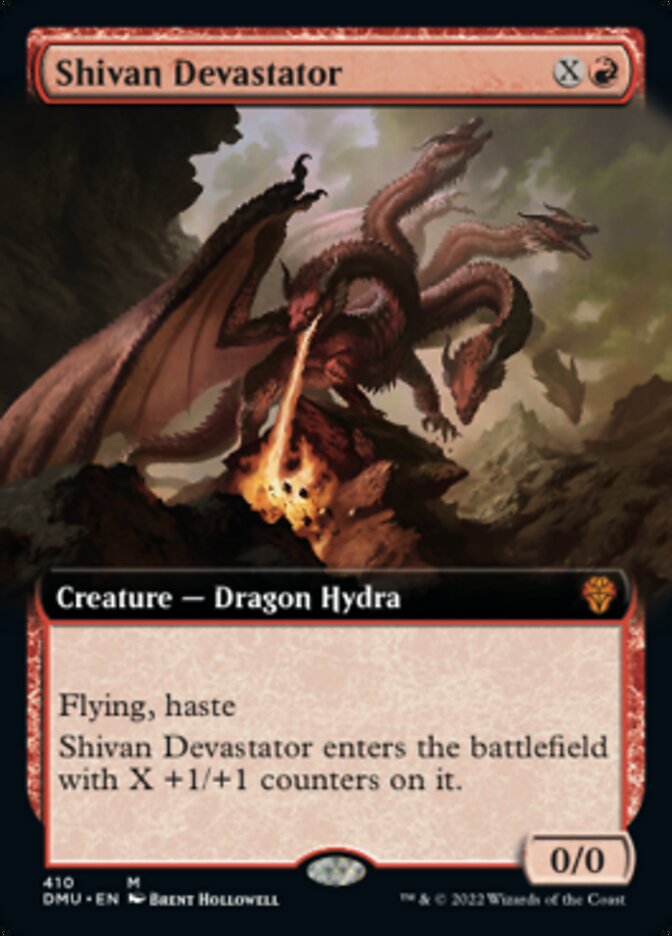 Shivan Devastator (Extended Art) [Dominaria United] | Gear Gaming Fayetteville