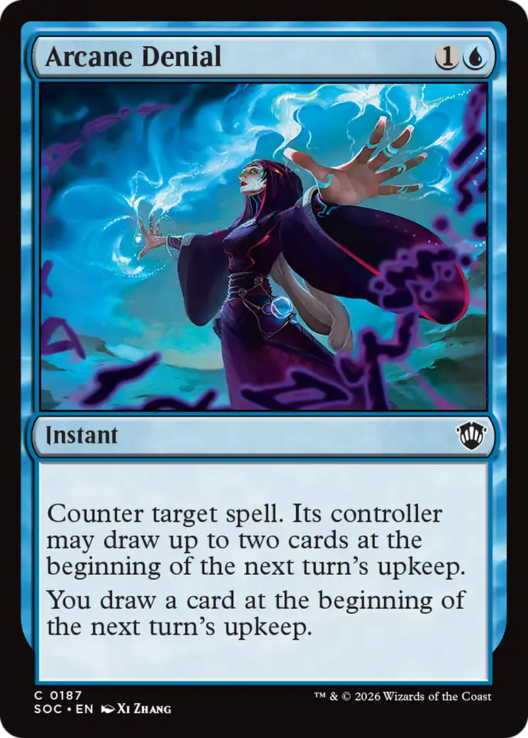 Arcane Denial [Secrets of Strixhaven Commander] | Gear Gaming Fayetteville