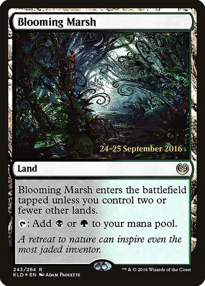 Blooming Marsh [Kaladesh Prerelease Promos] | Gear Gaming Fayetteville