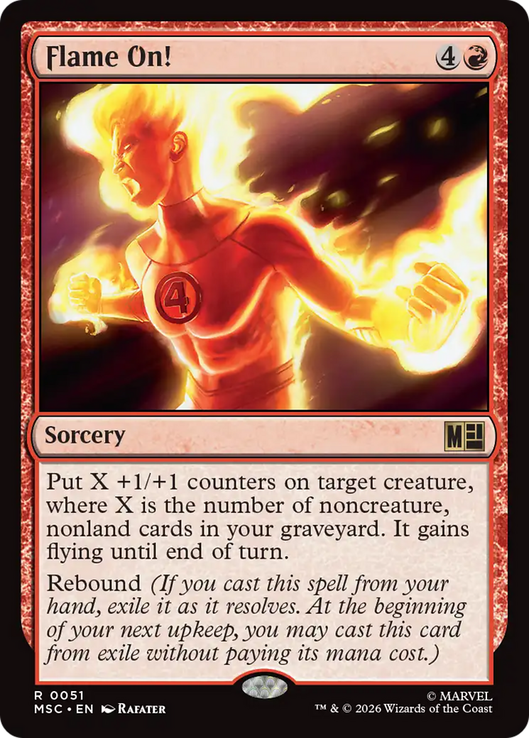 Flame On! [Marvel Super Heroes Commander] | Gear Gaming Fayetteville