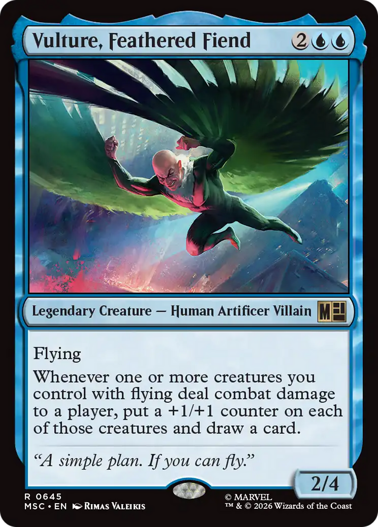 Vulture, Feathered Fiend [Marvel Super Heroes Commander] | Gear Gaming Fayetteville