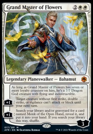 Grand Master of Flowers (Promo Pack) [Dungeons & Dragons: Adventures in the Forgotten Realms Promos] | Gear Gaming Fayetteville