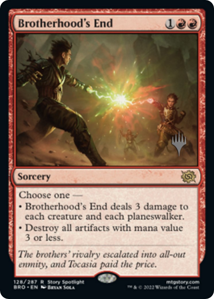 Brotherhood's End (Promo Pack) [The Brothers' War Promos] | Gear Gaming Fayetteville