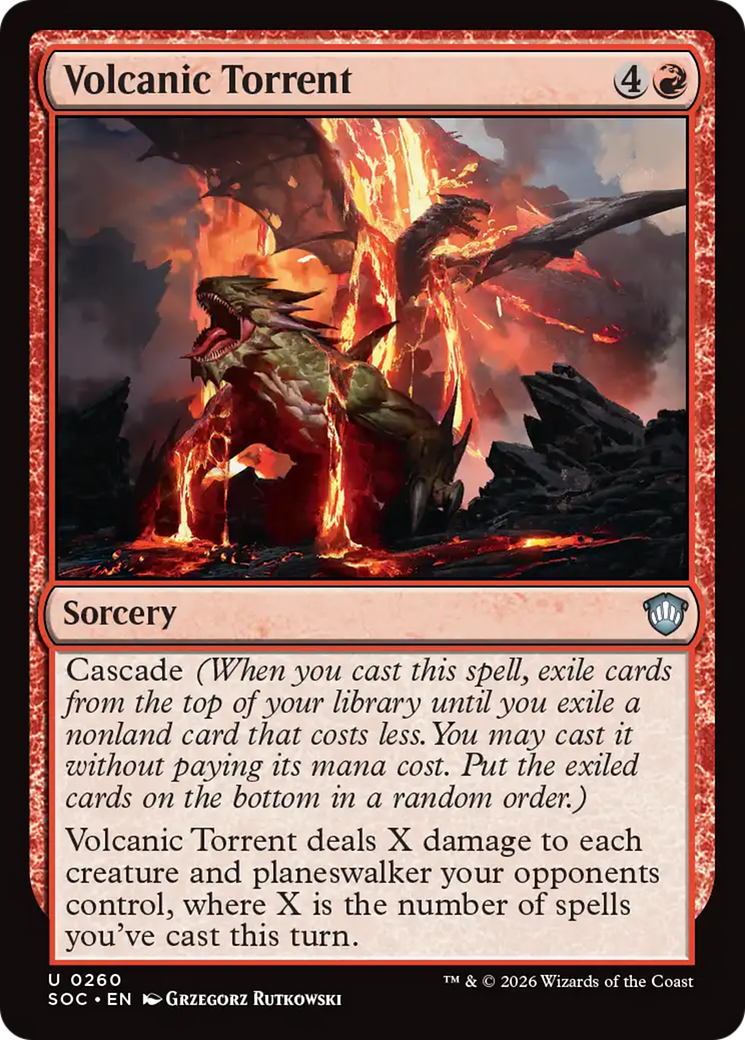 Volcanic Torrent [Secrets of Strixhaven Commander] | Gear Gaming Fayetteville