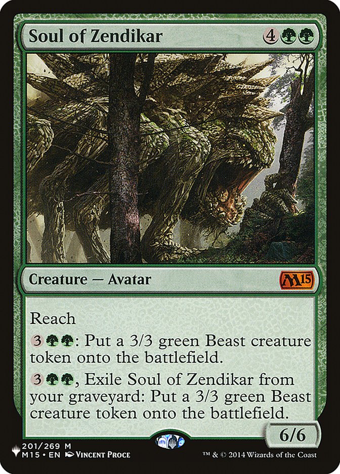 Soul of Zendikar [The List] | Gear Gaming Fayetteville