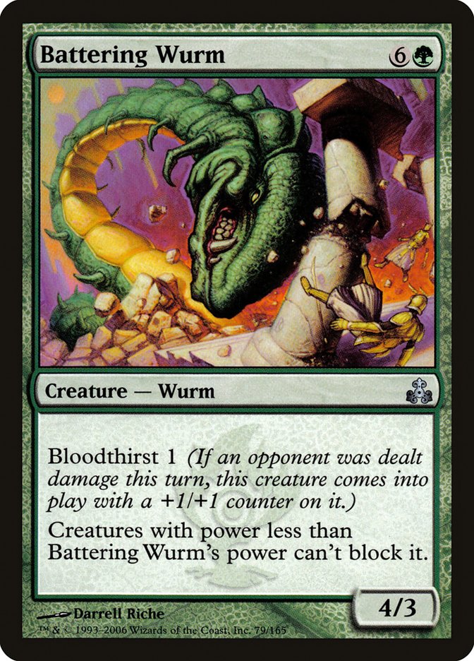 Battering Wurm [Guildpact] | Gear Gaming Fayetteville