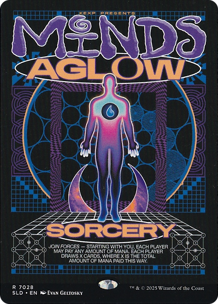 Minds Aglow (Rainbow Foil) [Secret Lair Drop Series] | Gear Gaming Fayetteville