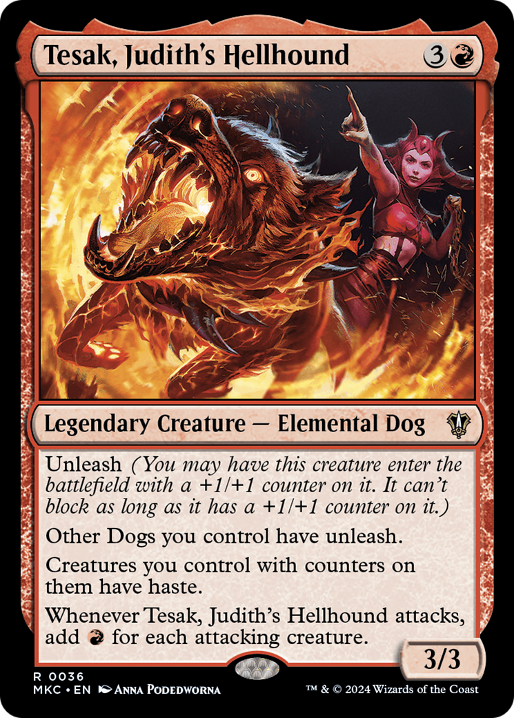 Tesak, Judith's Hellhound [Murders at Karlov Manor Commander] | Gear Gaming Fayetteville