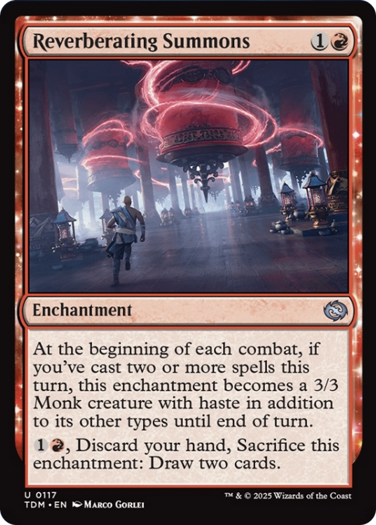 Reverberating Summons [Tarkir: Dragonstorm] | Gear Gaming Fayetteville