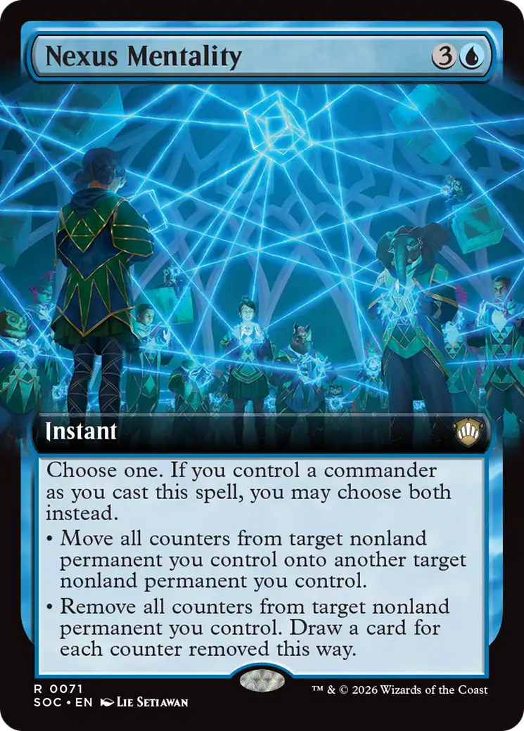 Nexus Mentality (Extended Art) [Secrets of Strixhaven Commander] | Gear Gaming Fayetteville