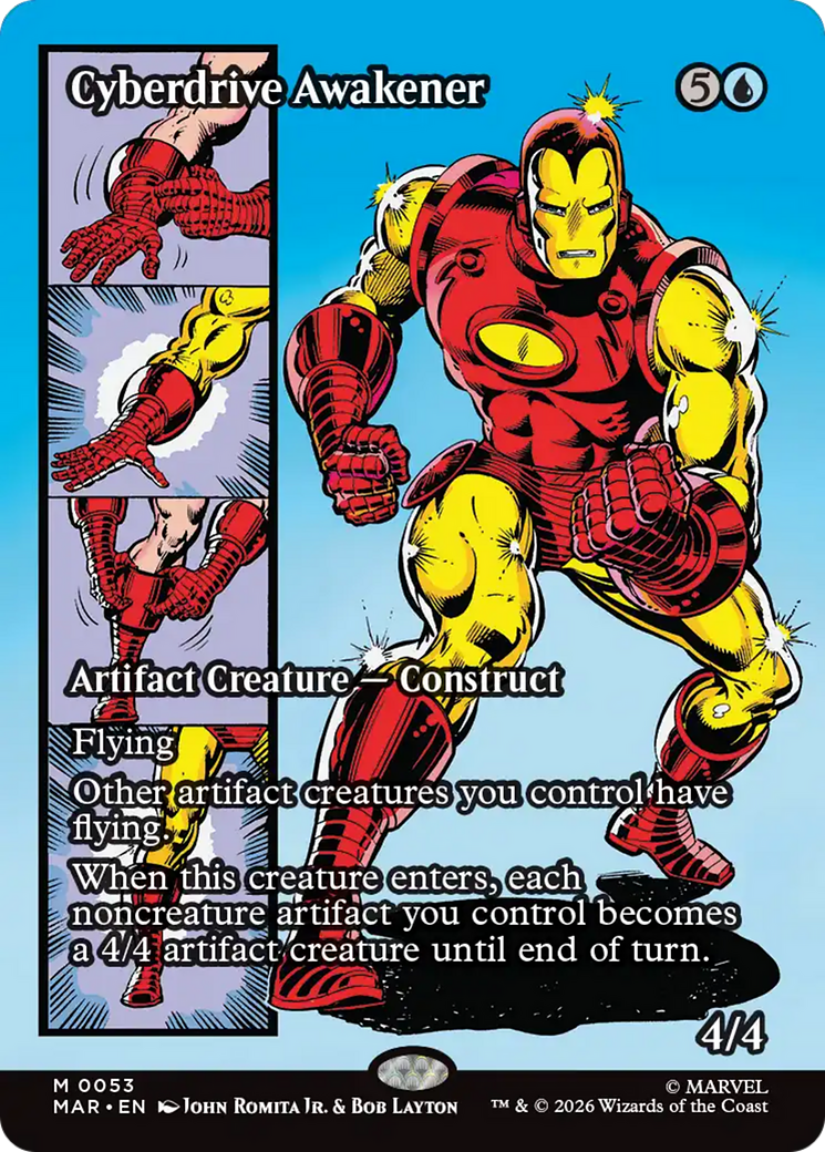 Cyberdrive Awakener (Borderless) [Marvel Universe: Eternal-Legal] | Gear Gaming Fayetteville