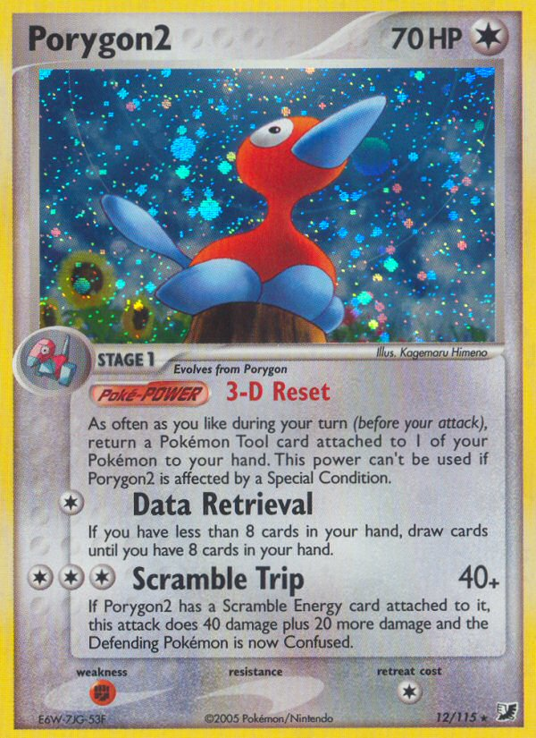 Porygon2 (12/115) [EX: Unseen Forces] | Gear Gaming Fayetteville