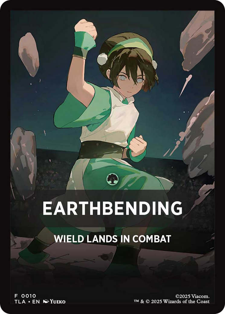 Earthbending Theme Card [Avatar: The Last Airbender] | Gear Gaming Fayetteville