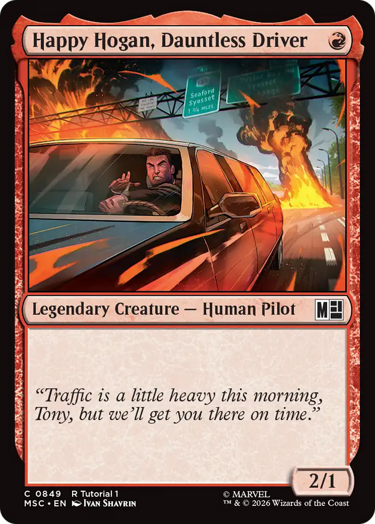 Happy Hogan, Dauntless Driver (0849) [Marvel Super Heroes Commander] | Gear Gaming Fayetteville