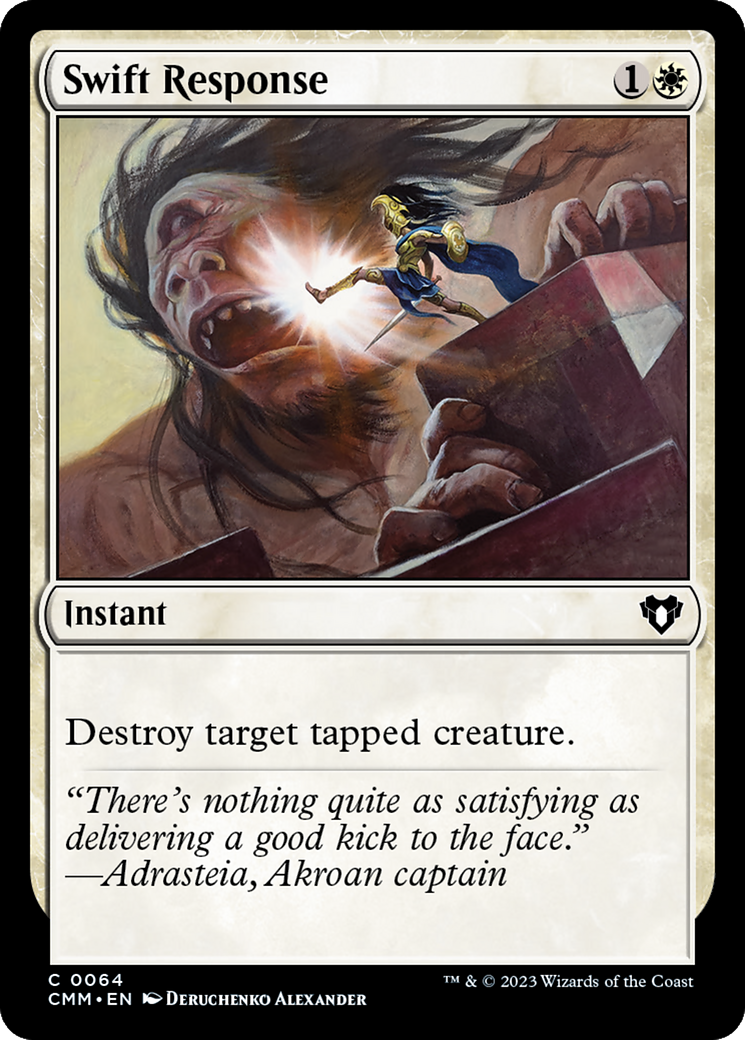 Swift Response [Commander Masters] | Gear Gaming Fayetteville