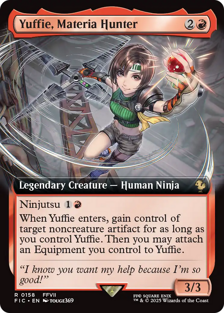 Yuffie, Materia Hunter (Extended Art) [FINAL FANTASY Commander] | Gear Gaming Fayetteville