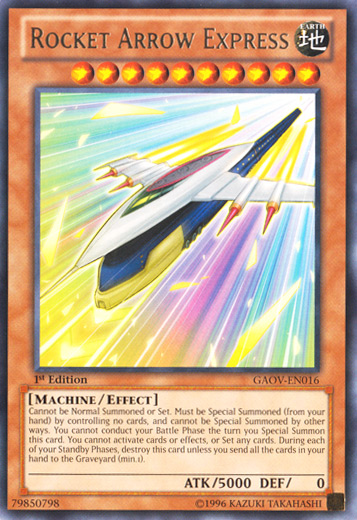 Rocket Arrow Express [GAOV-EN016] Rare | Gear Gaming Fayetteville