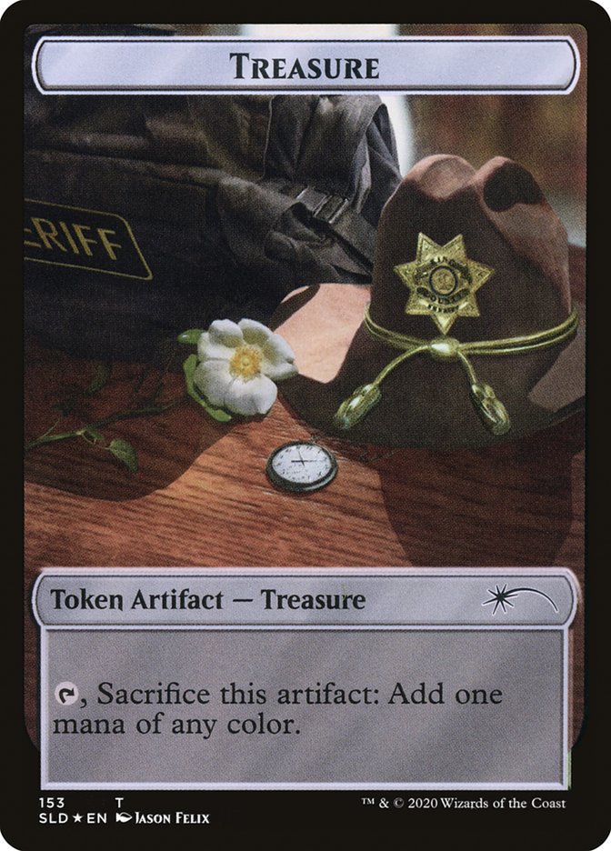 Treasure // Walker (148) Double-Sided Token [Secret Lair Drop Series] | Gear Gaming Fayetteville