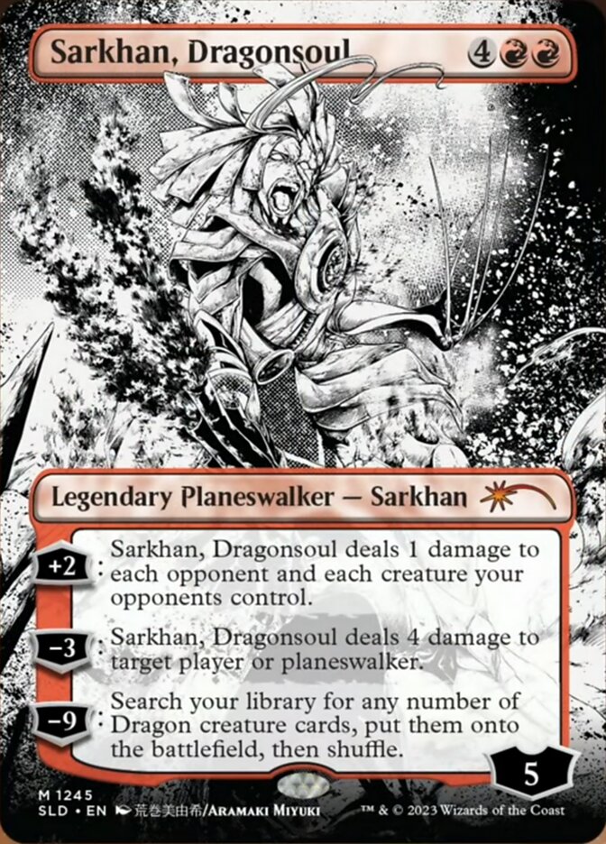 Sarkhan, Dragonsoul (Borderless) [Secret Lair Drop Series] | Gear Gaming Fayetteville