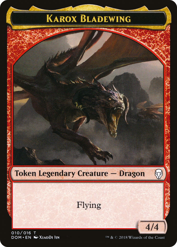 Karox Bladewing // Karox Bladewing Double-Sided Token [Starter Commander Decks] | Gear Gaming Fayetteville