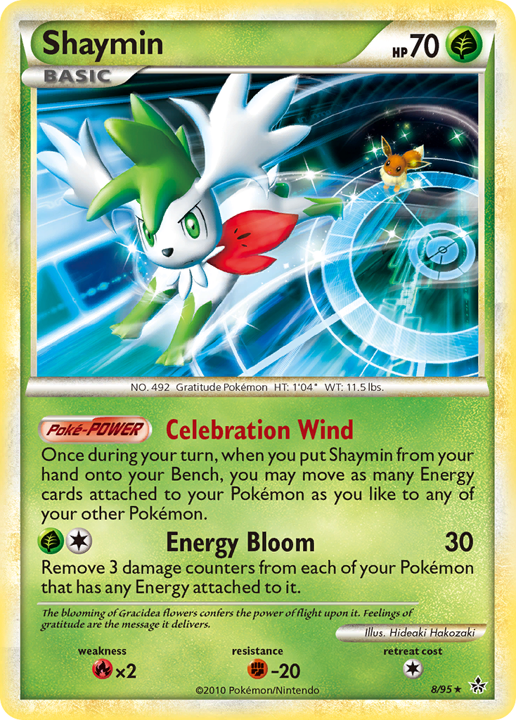 Shaymin (8/95) [HeartGold & SoulSilver: Unleashed] | Gear Gaming Fayetteville