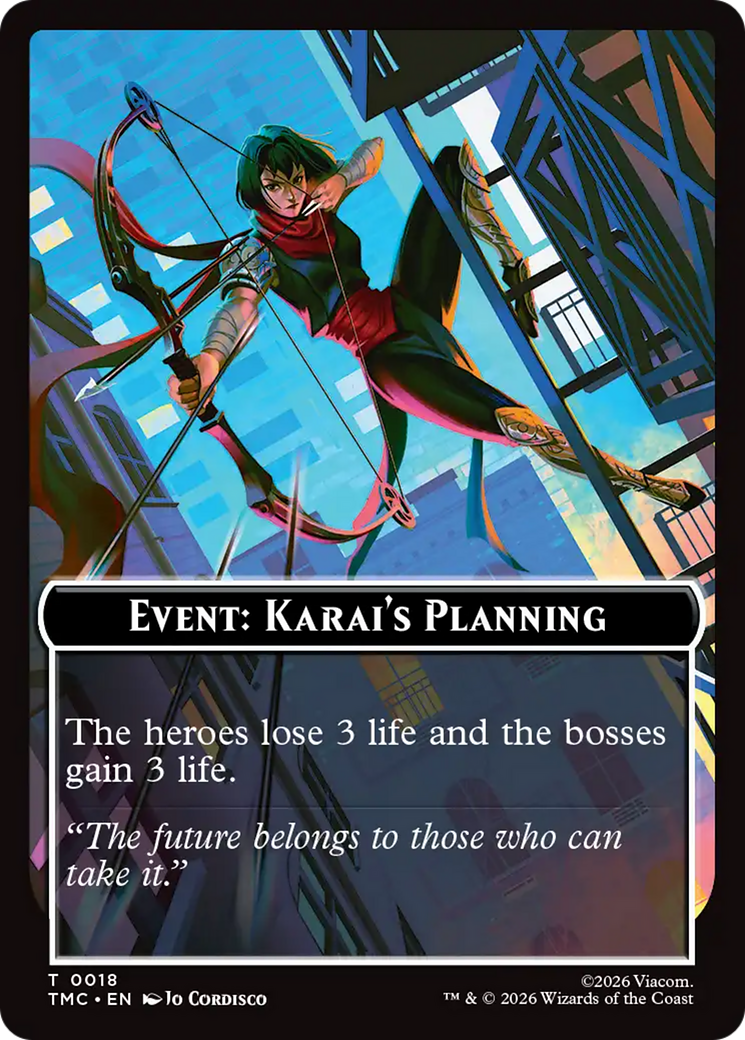 Event: Karai's Planning [Teenage Mutant Ninja Turtles Commander Tokens] | Gear Gaming Fayetteville