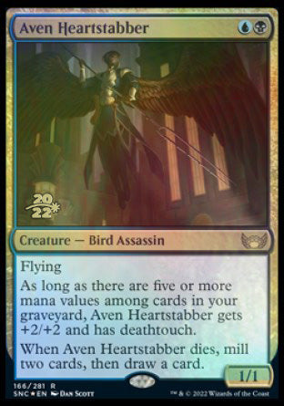 Aven Heartstabber [Streets of New Capenna Prerelease Promos] | Gear Gaming Fayetteville