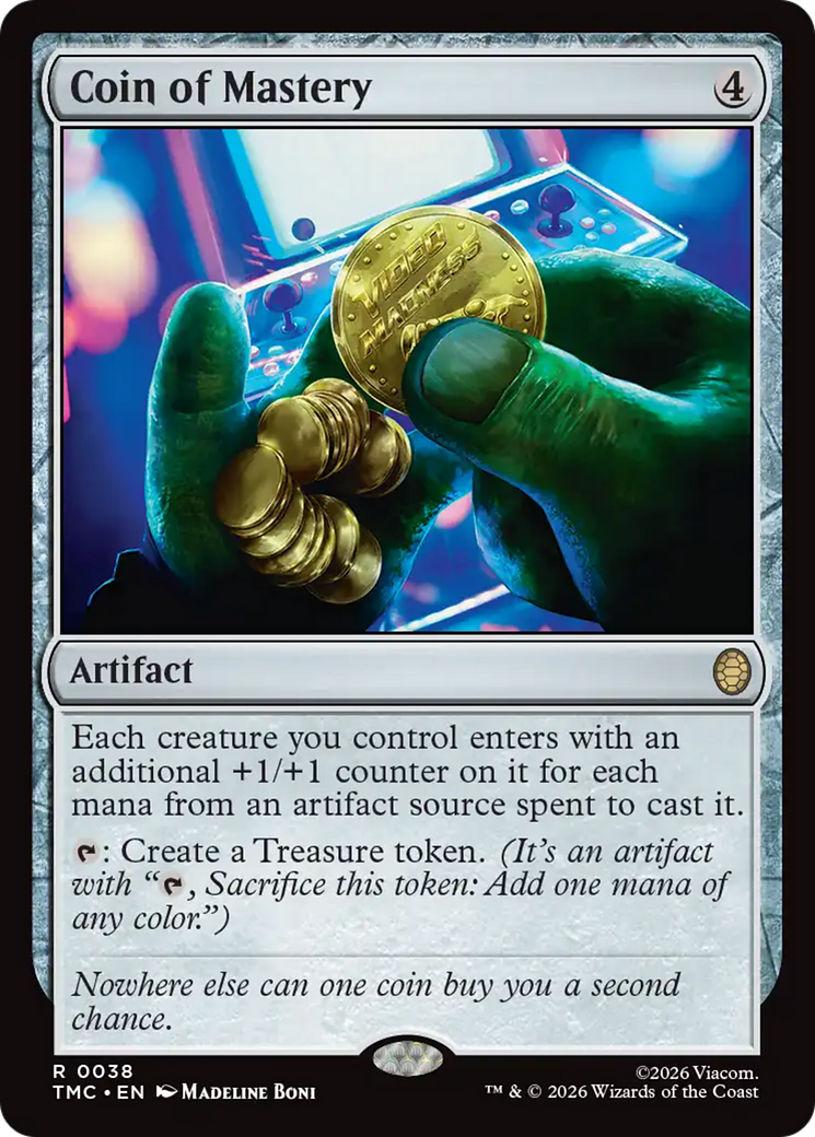 Coin of Mastery [Teenage Mutant Ninja Turtles Commander] | Gear Gaming Fayetteville