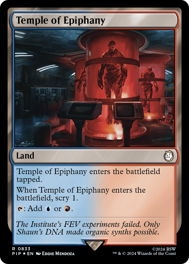 Temple of Epiphany (Surge Foil) [Fallout] | Gear Gaming Fayetteville